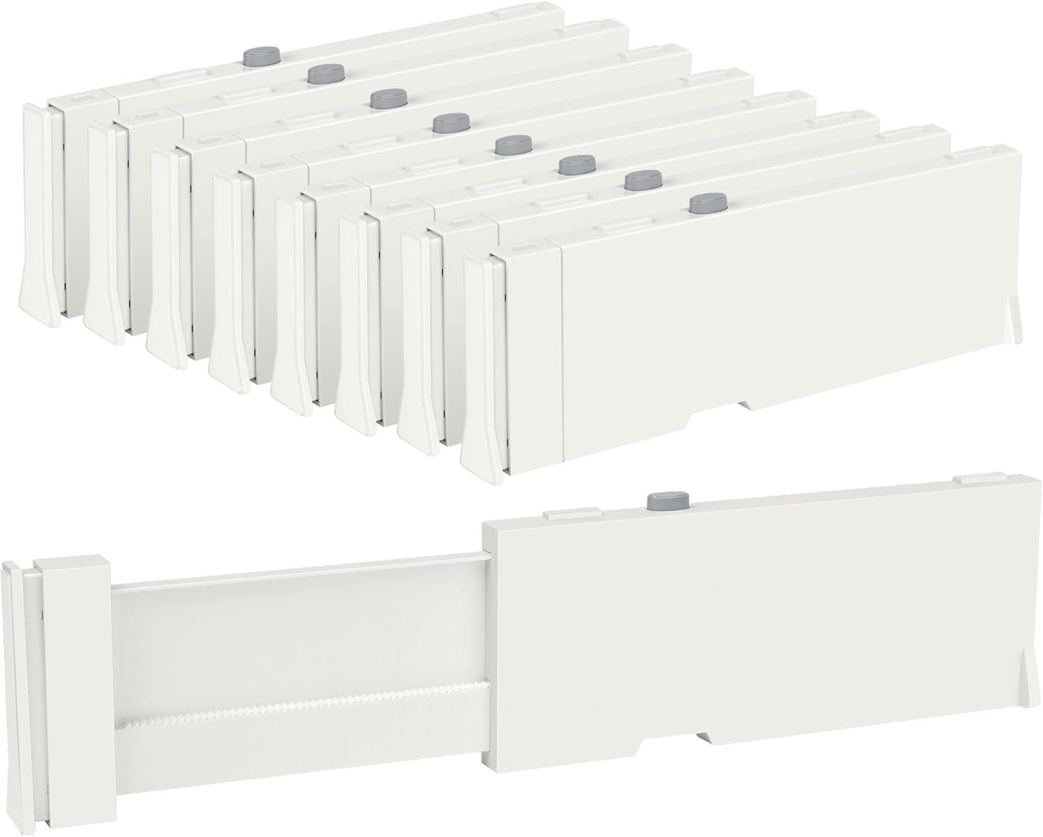 Drawer Dividers for Clothes 8 Pack - Image 3