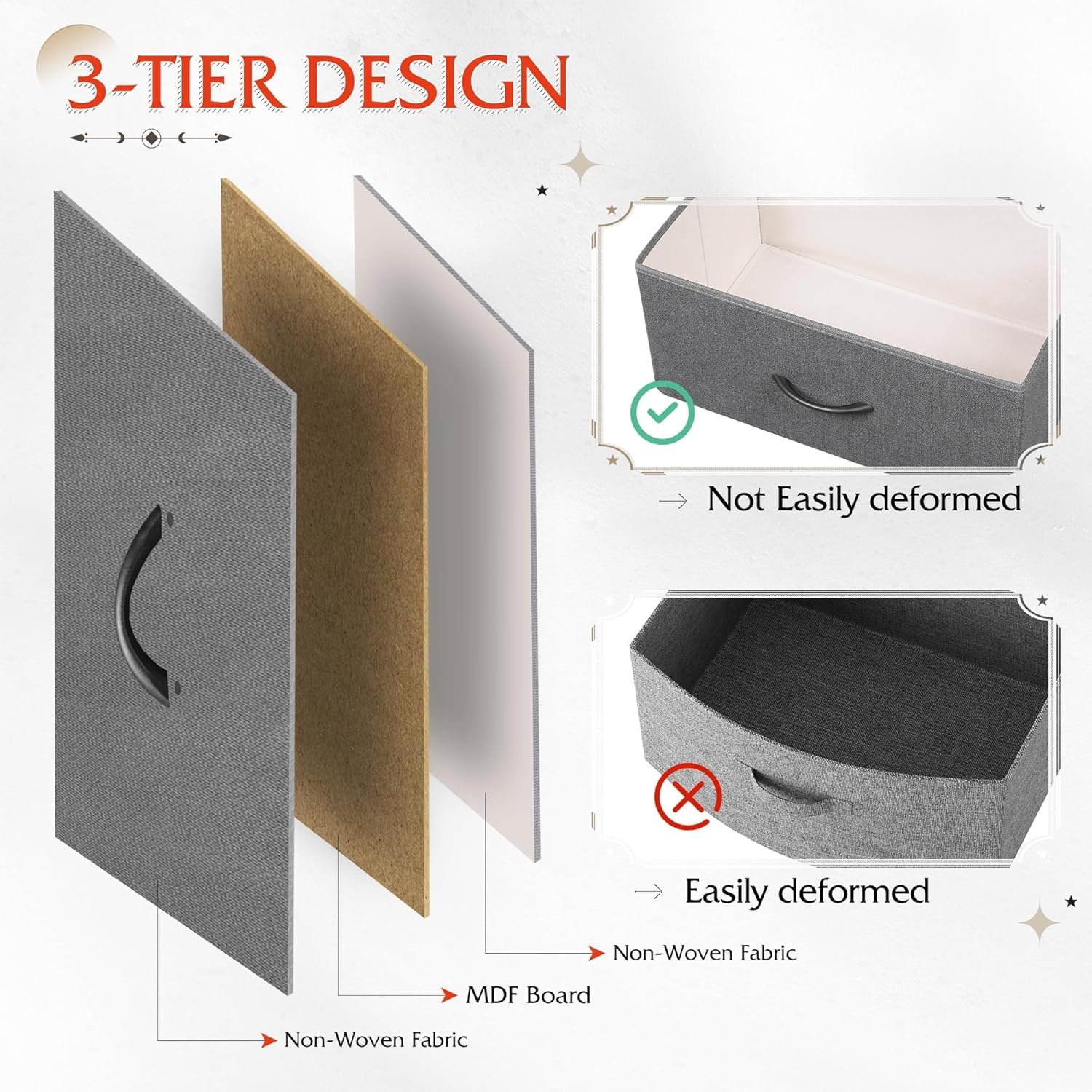 9-Drawer Fabric Dresser Tower – Elegant Bedroom Storage with Modern Design - Image 9