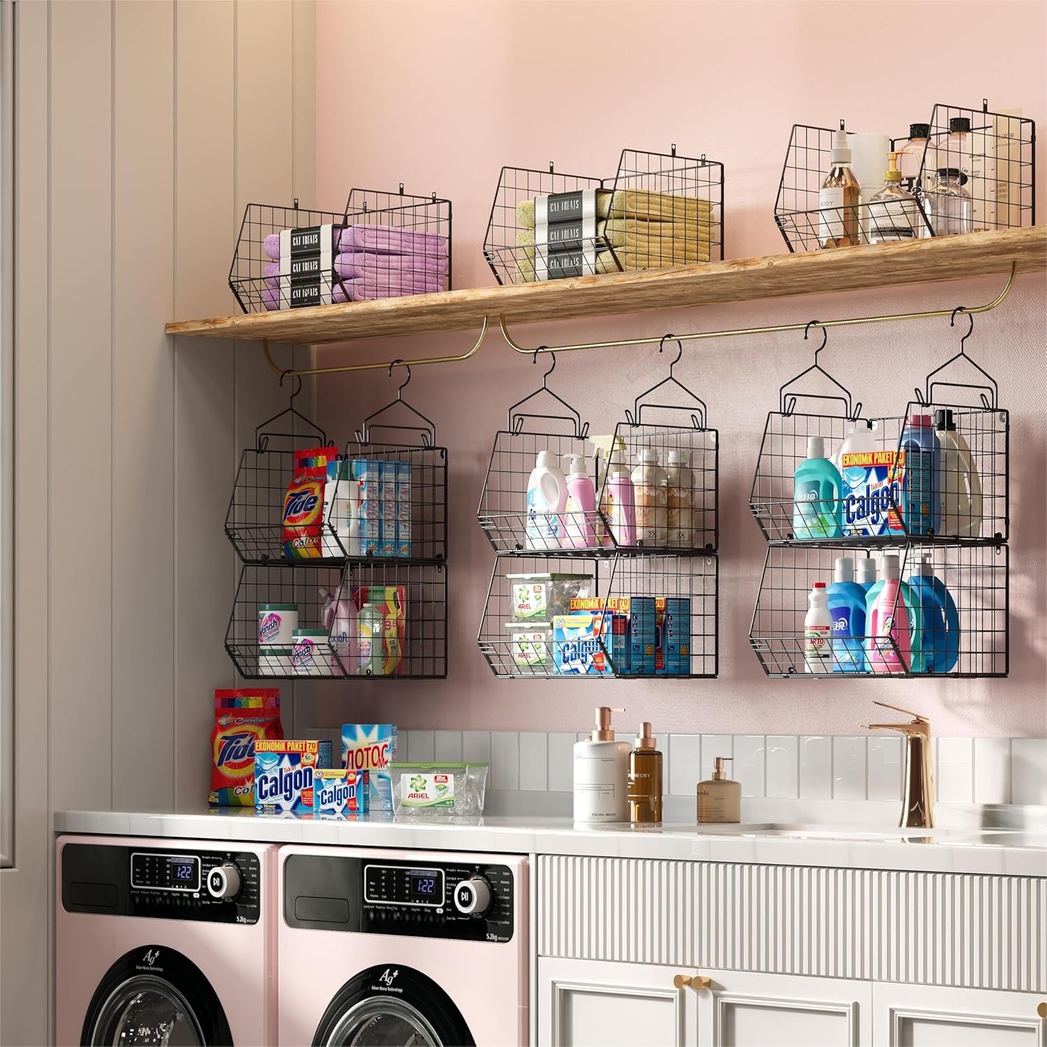 5 Tier Closet Hanging Organizer - Image 4